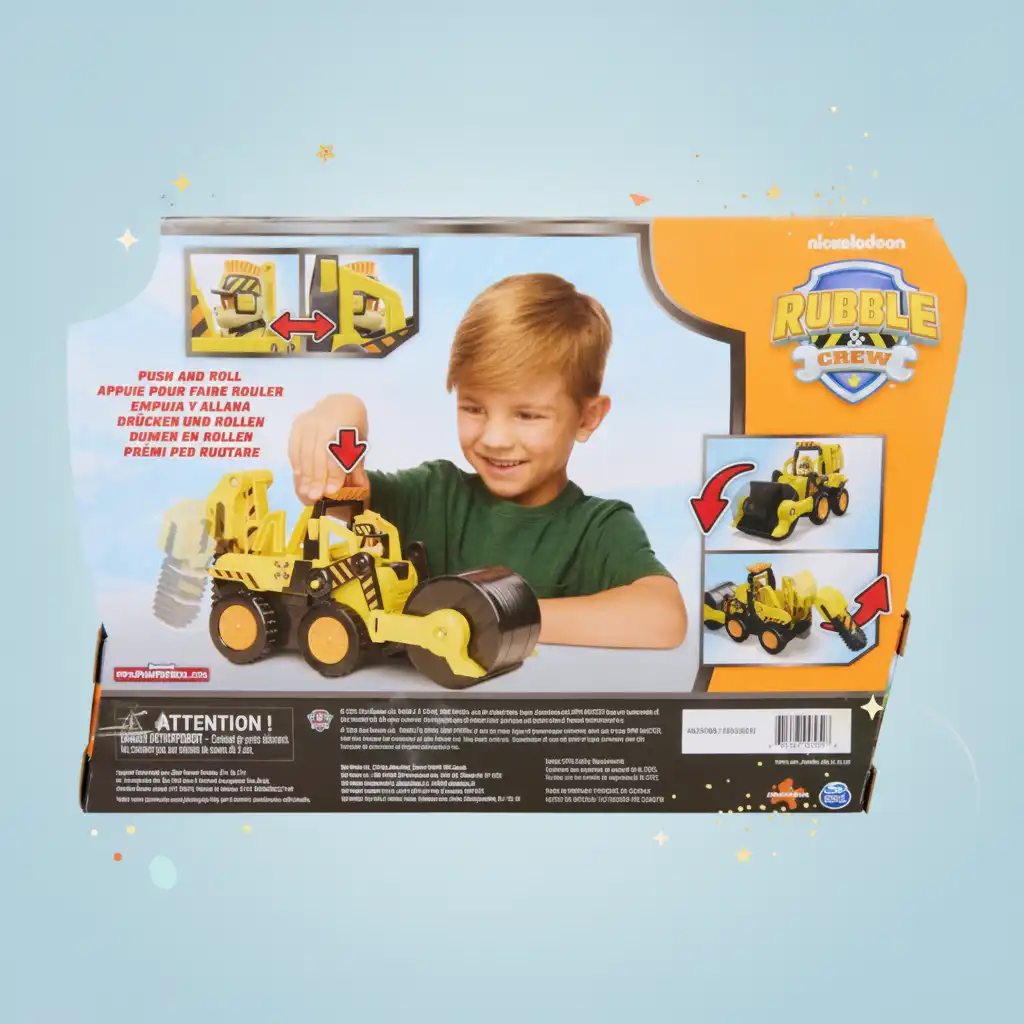 Detailed design of the Interactive bulldozer for little builders.