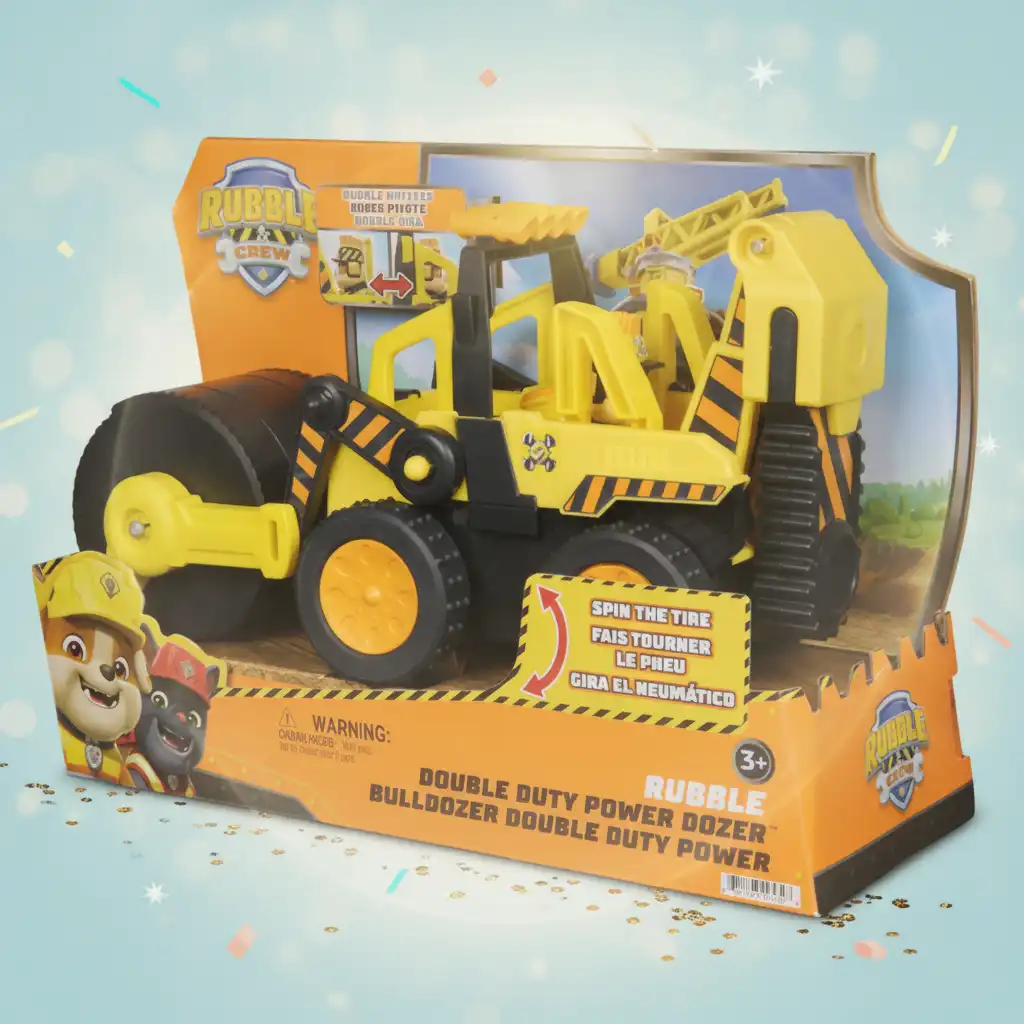 Durable toy construction for long-lasting fun.