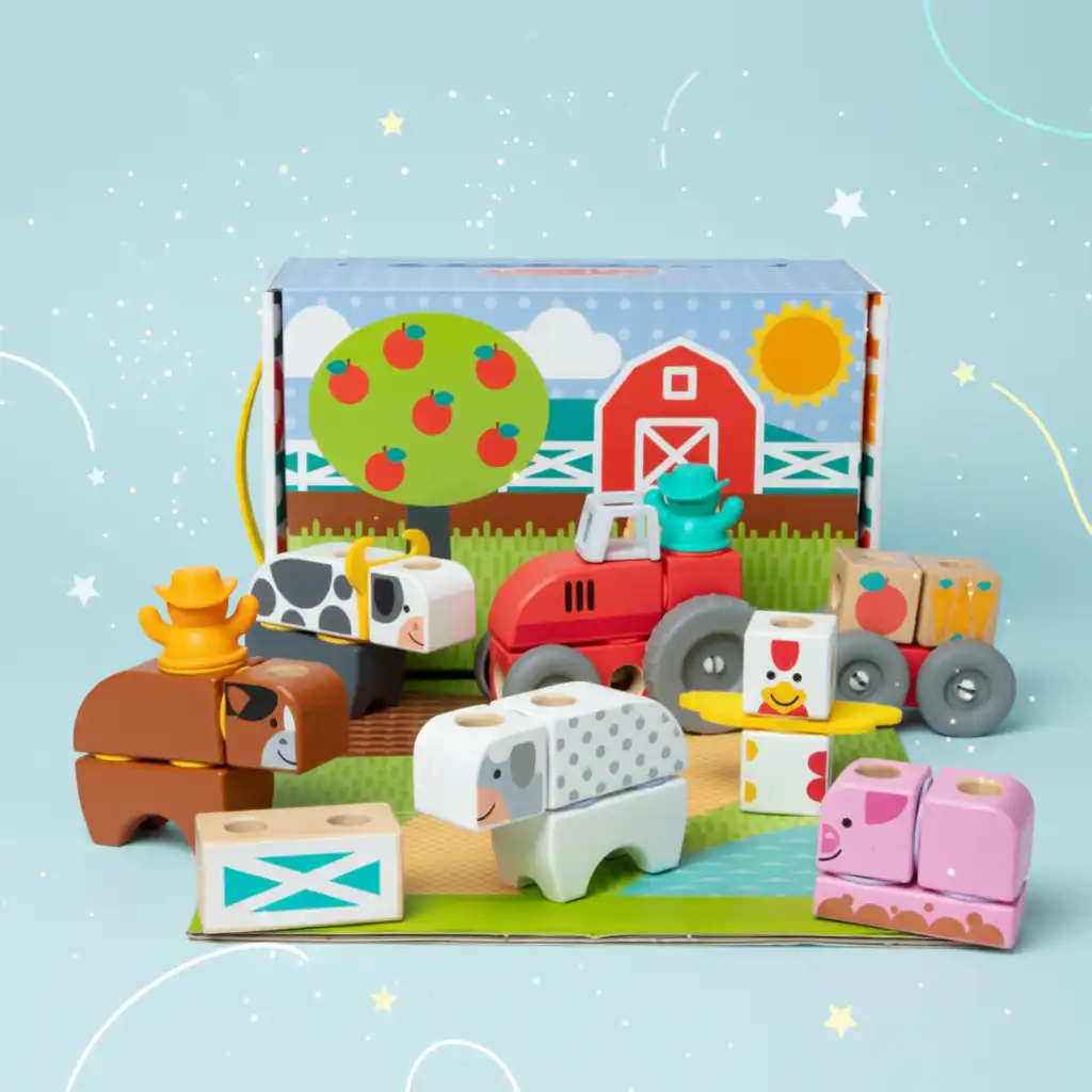 Quality wooden craftsmanship for safe and creative play.
