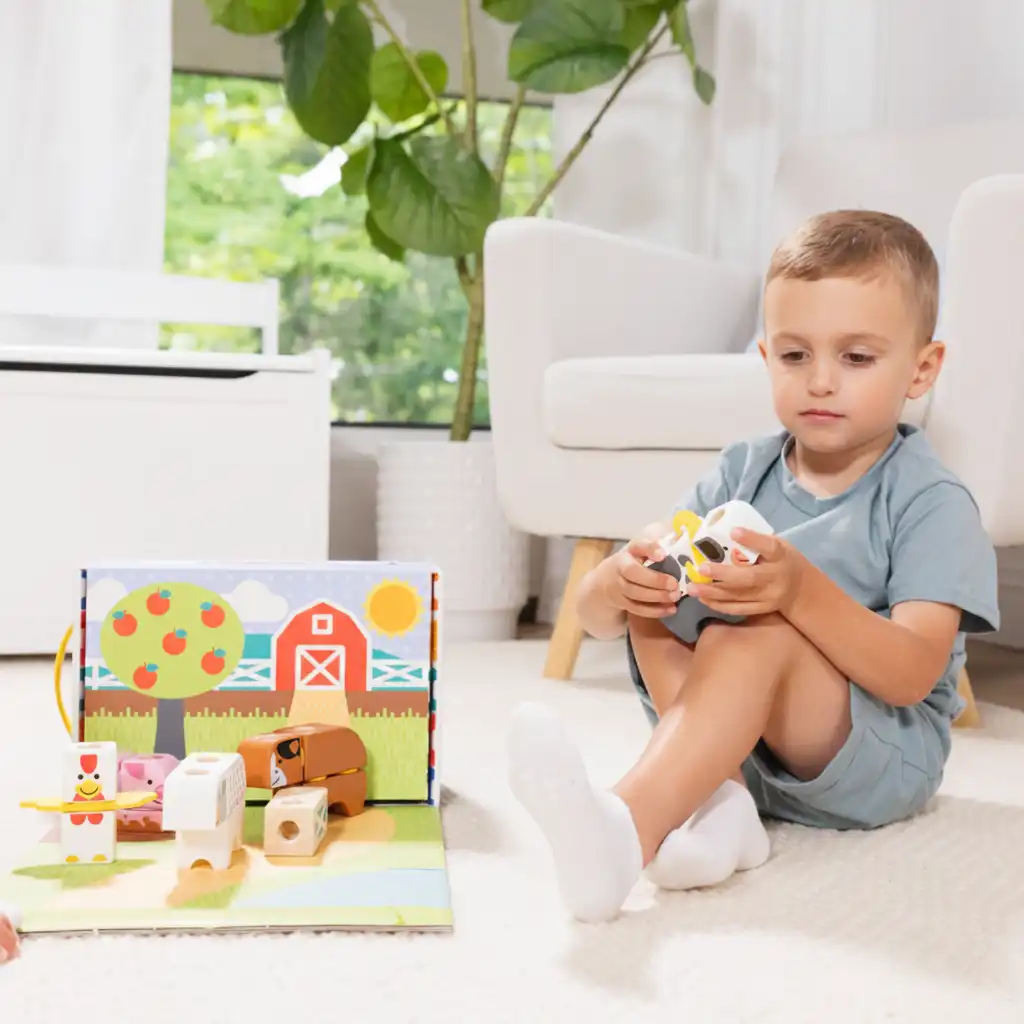 Build children's self-confidence through their own successful constructions.