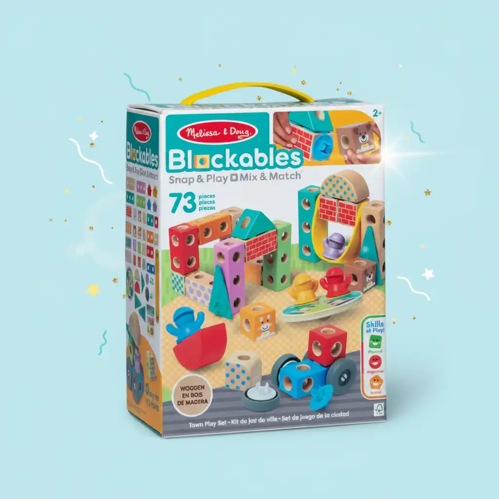 Experience endless hours of creative building in your own town.