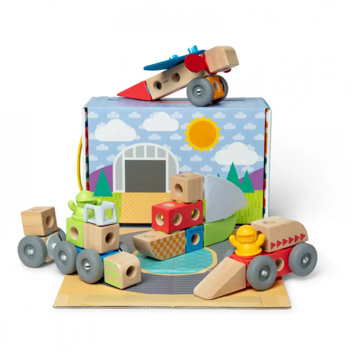 Practical storage box for quick and easy tidying up