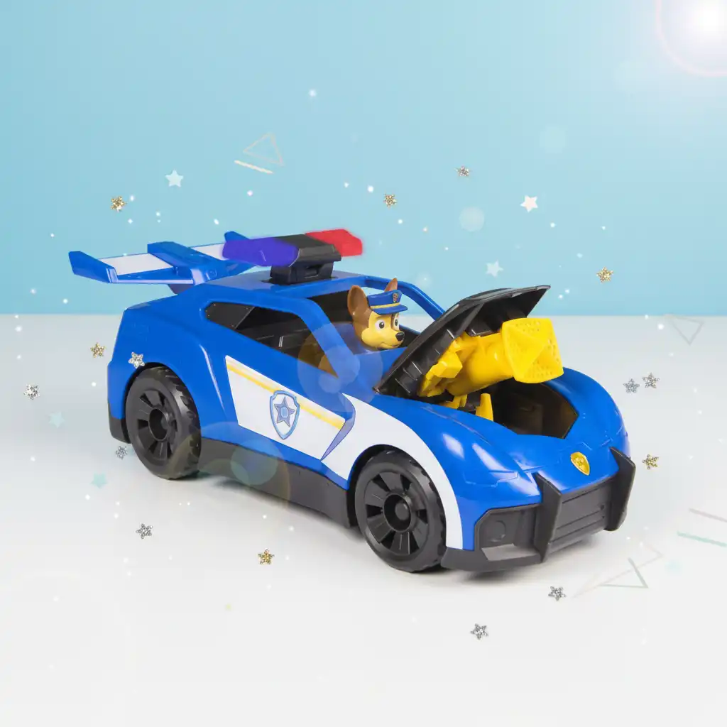 Develop skills with the retractable drone and launcher.