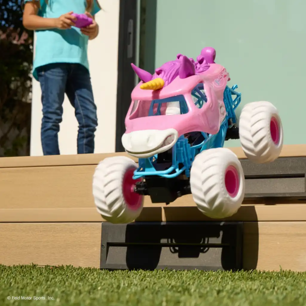 Signal-free racing with 2.4 GHz technology.