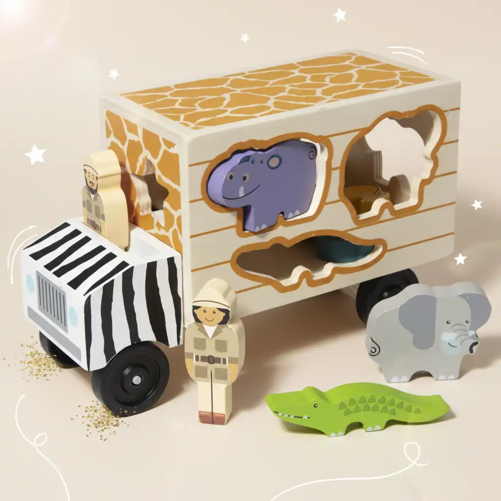 High-quality wooden craftsmanship for safe and long-lasting play.