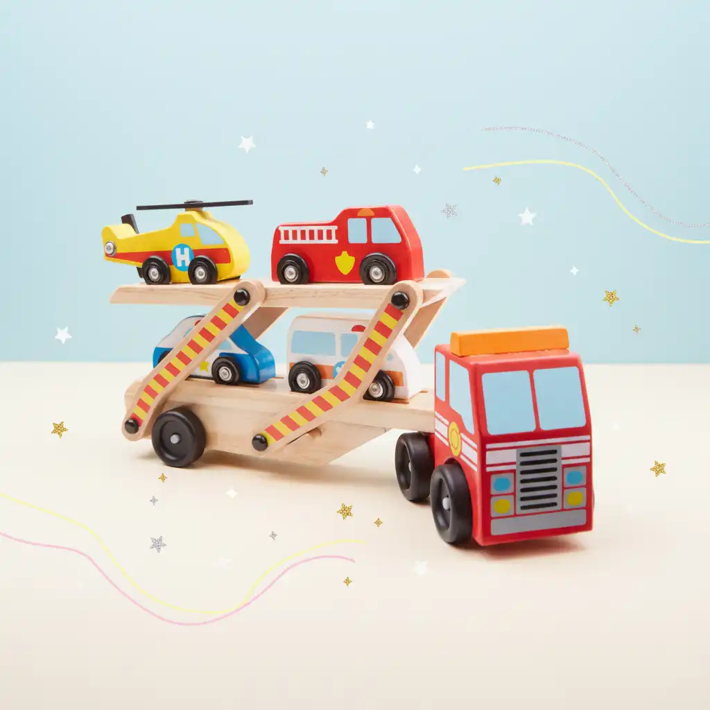 Top-quality wood for safe and long-lasting play