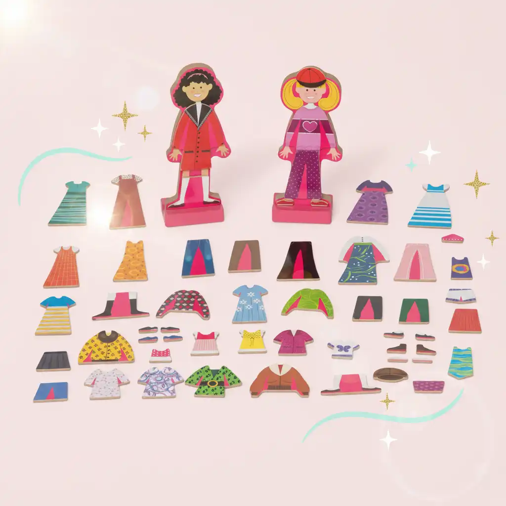 Develop children's creativity and sense of color in a playful way.