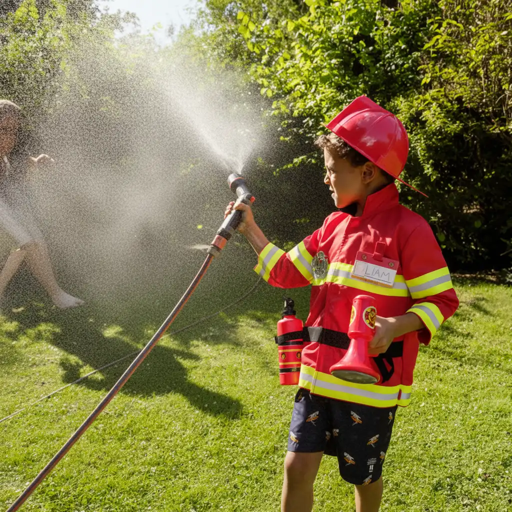 Top-quality craftsmanship and details for real little firefighters