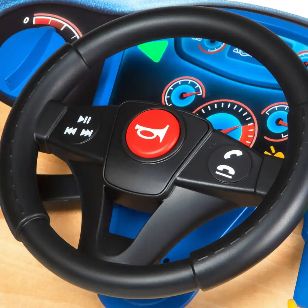 Precision wooden craftsmanship of the dashboard for maximum durability.