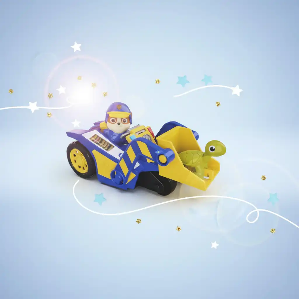 A finely detailed vehicle and figures for maximum play experience.