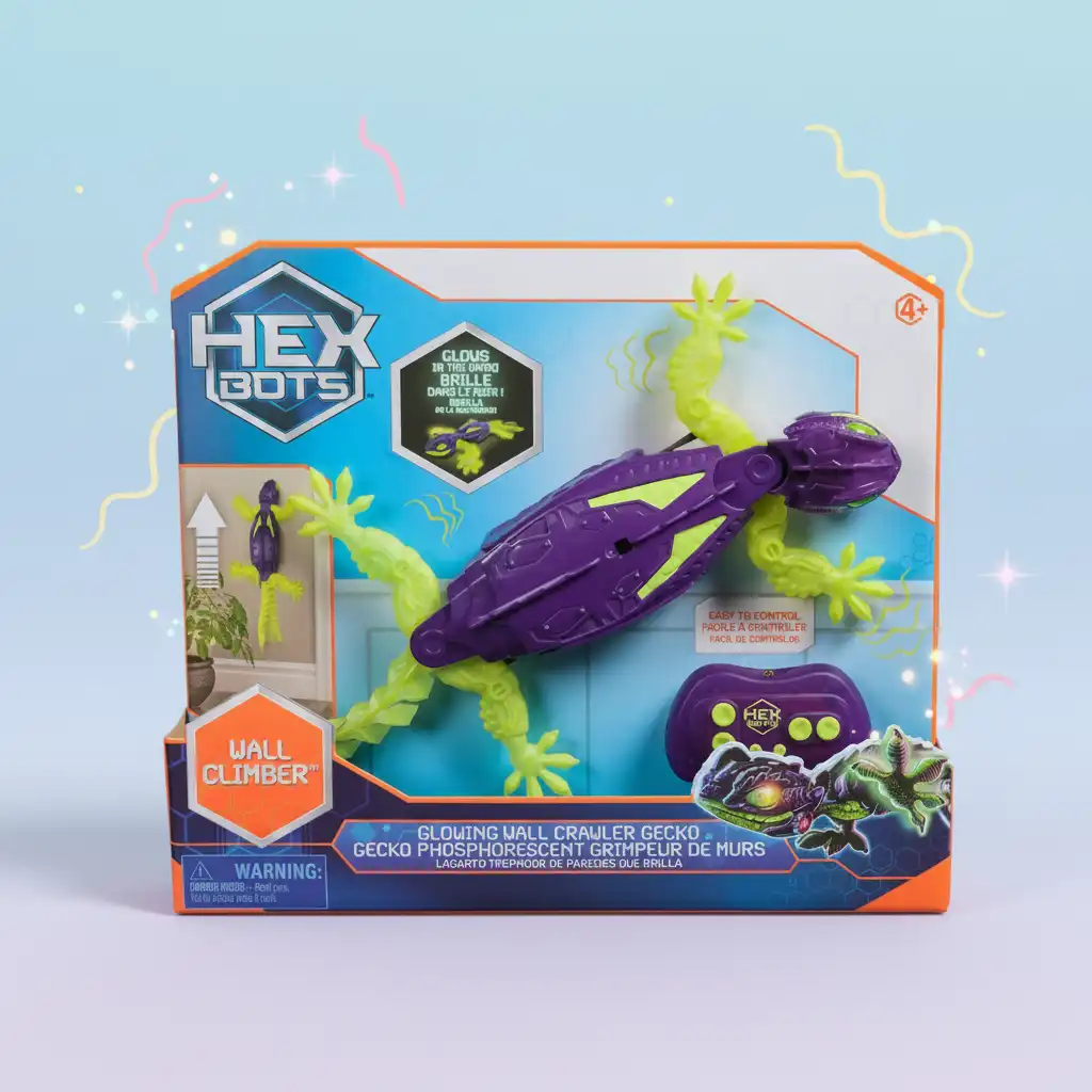 Experience a spooky adventure with the wall-climbing gecko.