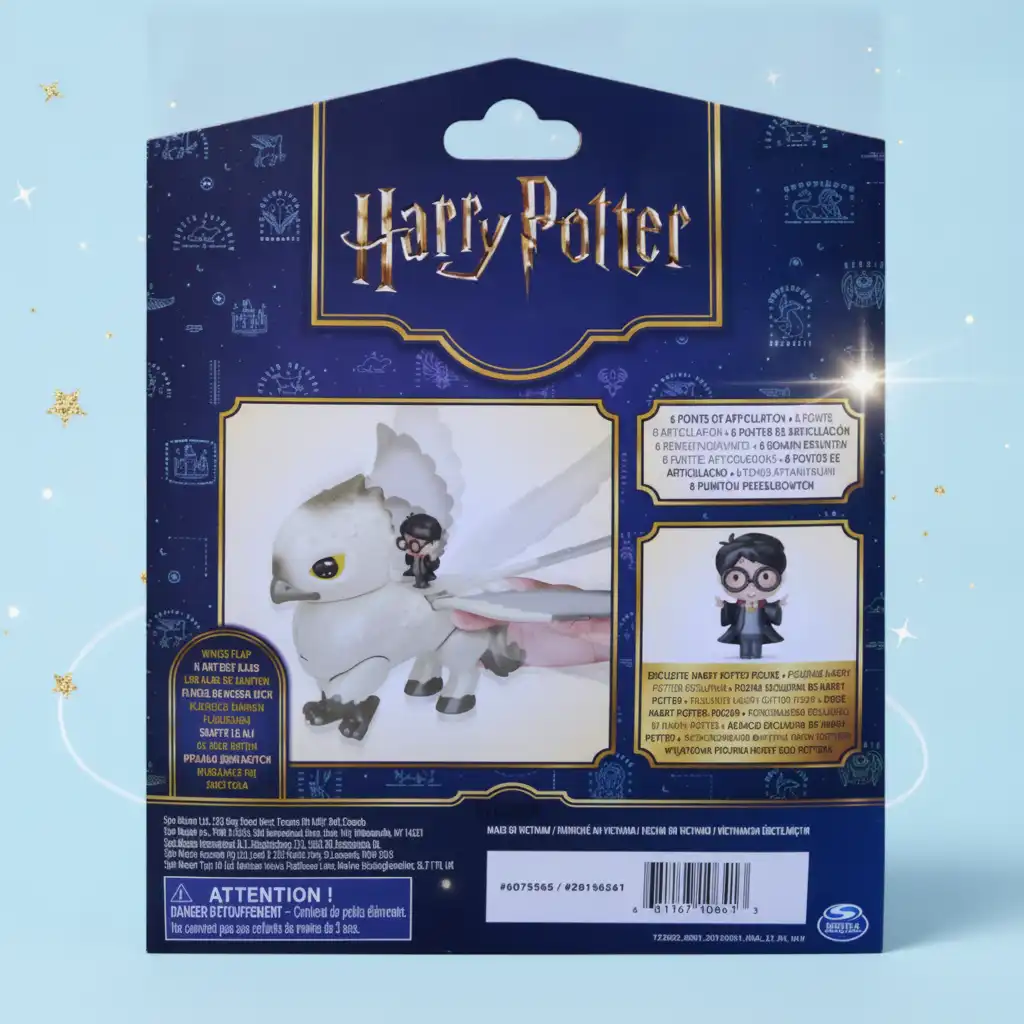 Top-notch craftsmanship and faithful details of the movie hippogriff.
