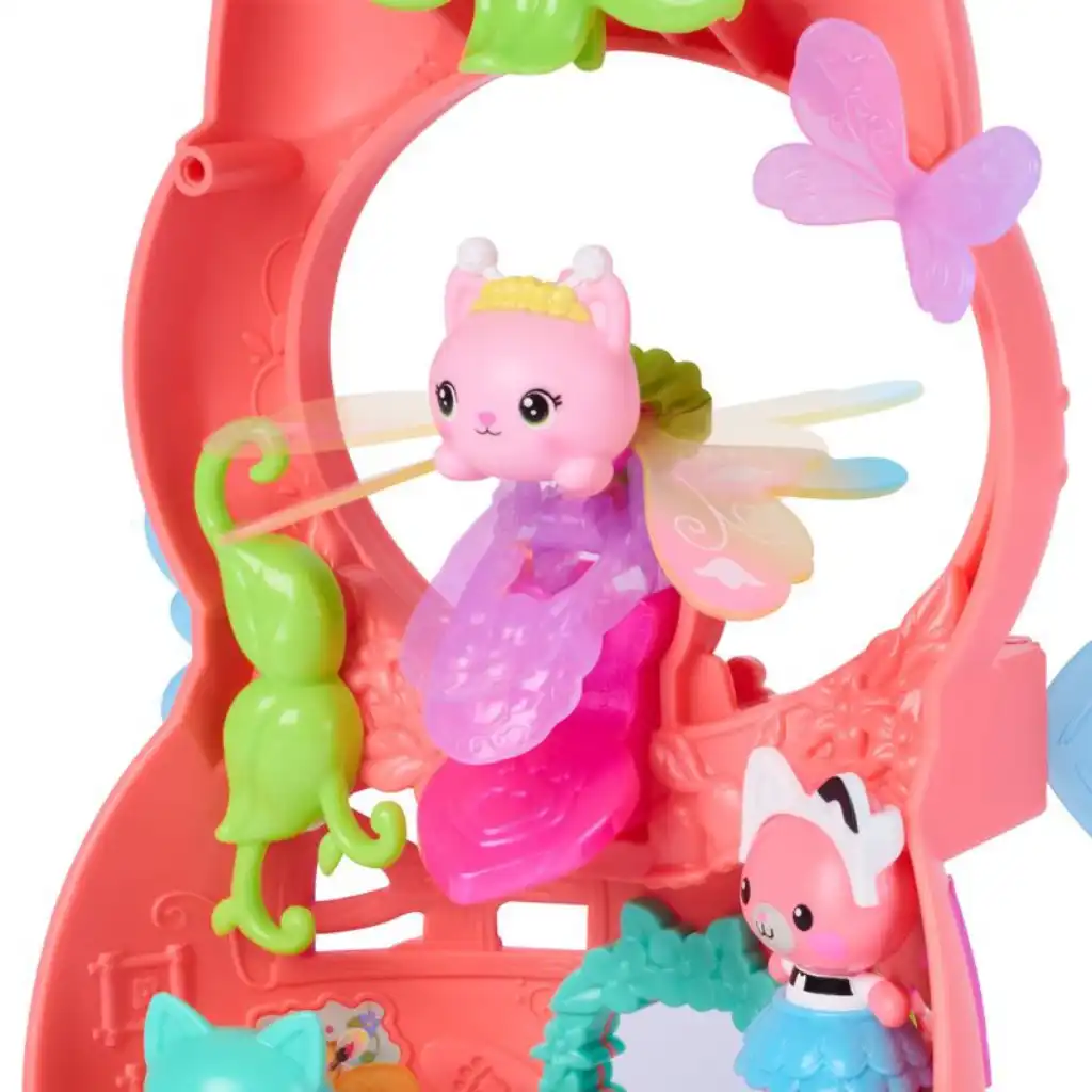 Interactive accessories for playful exploration of the world of kittens.