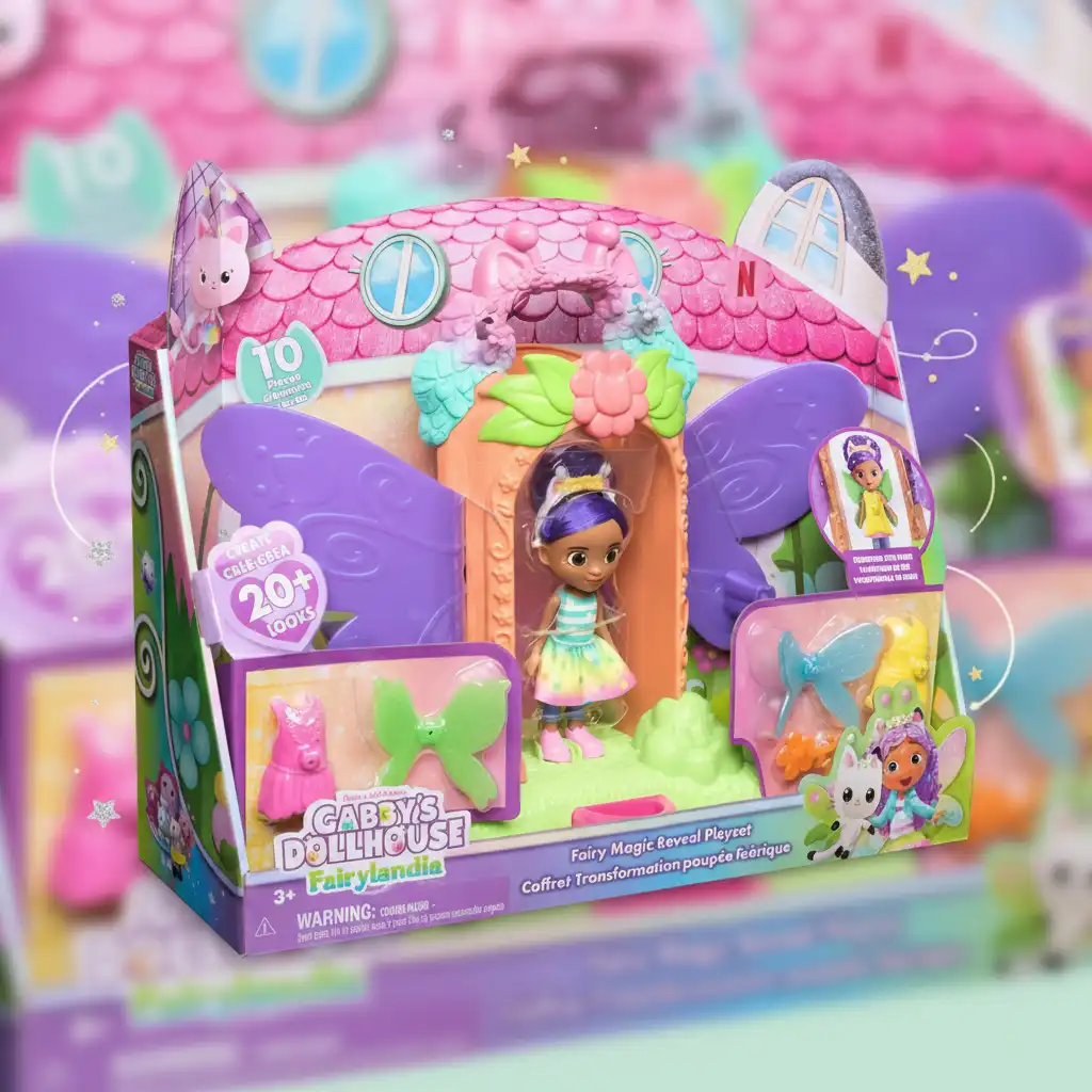 Enter the world of Fairylandia and discover the magic of fairy wings.