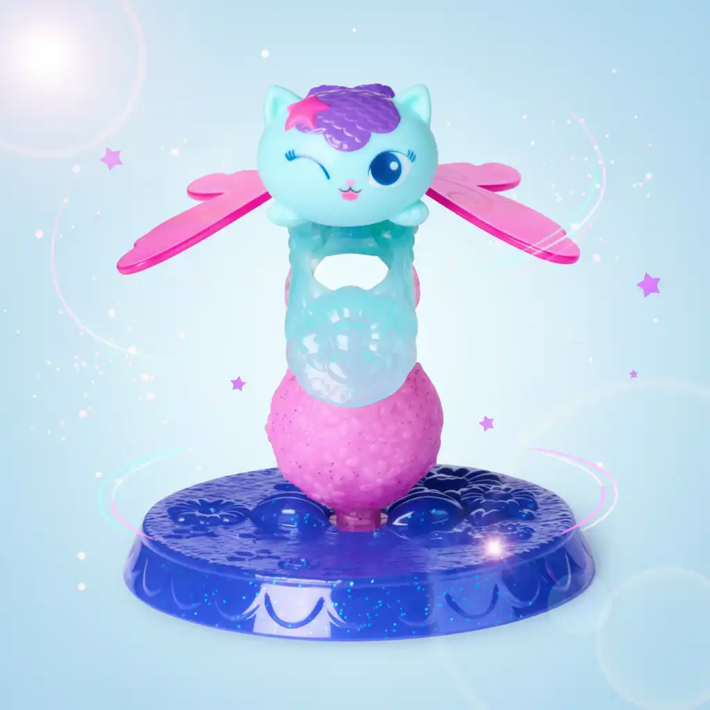 Discover the magic of Fairyland with the moving MerCat ring.
