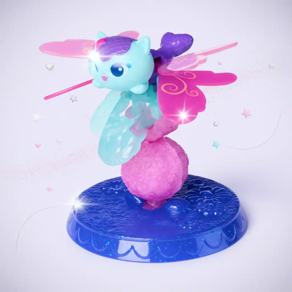 A practical stand ensures safe storage of your favorite figurine.