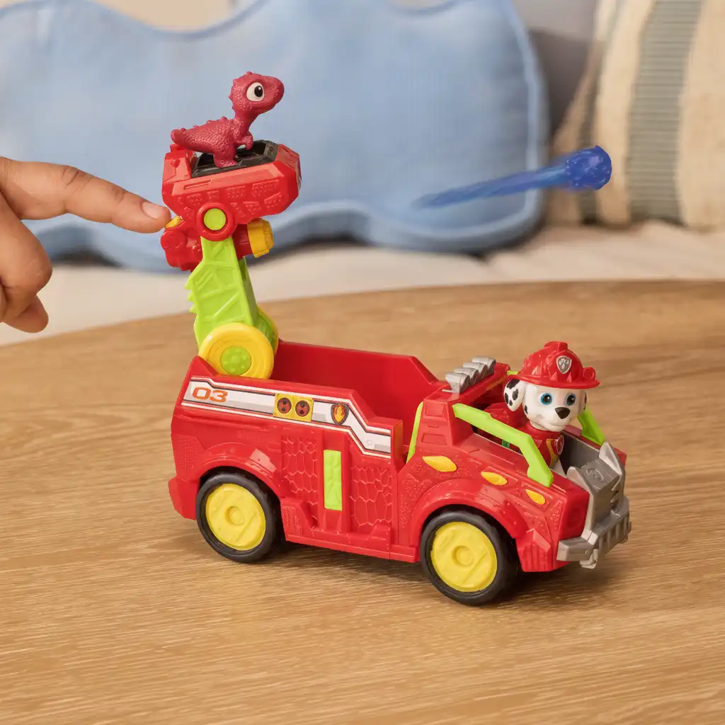 Discover new ways to play with the vehicle's action features.