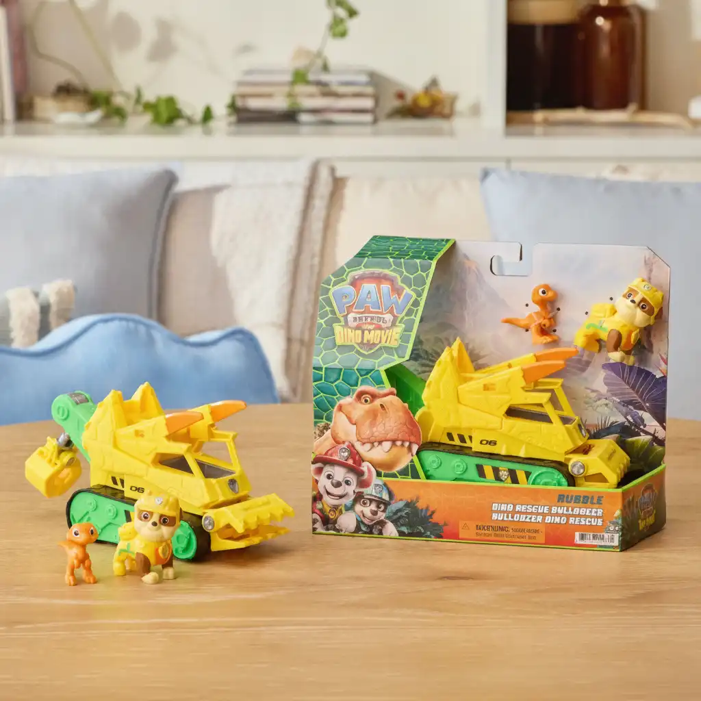 Discover new ways to play with a movable claw and blade.