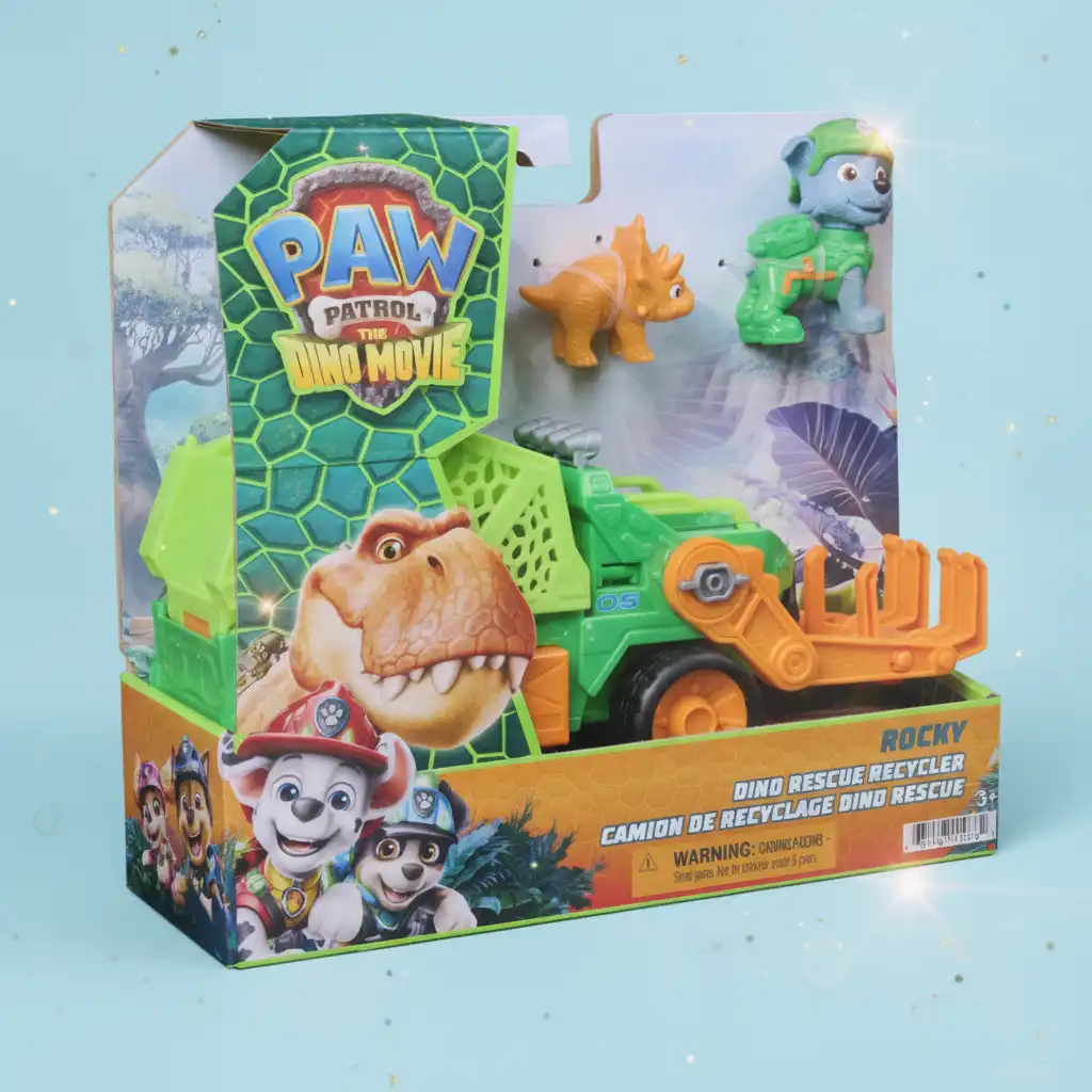 Experience adventure rescuing dinosaurs with the action claw.