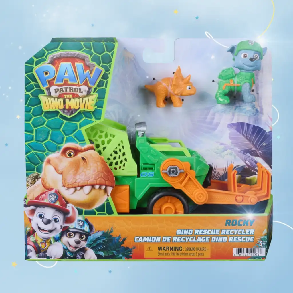 Detailed movie rendition of the Rocky recycling vehicle.