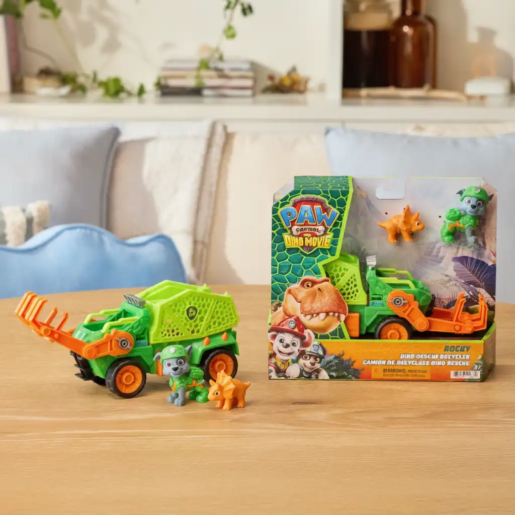 Endless possibilities for creative play in the dinosaur world.