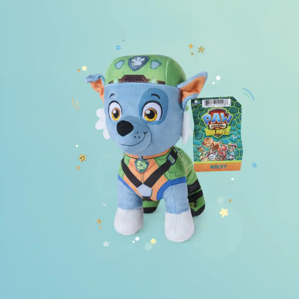 Experience endless fun with Rocky on Dinosaur Island.
