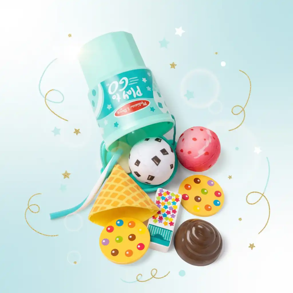 Discover new ways to play with an interactive lid and a task card.
