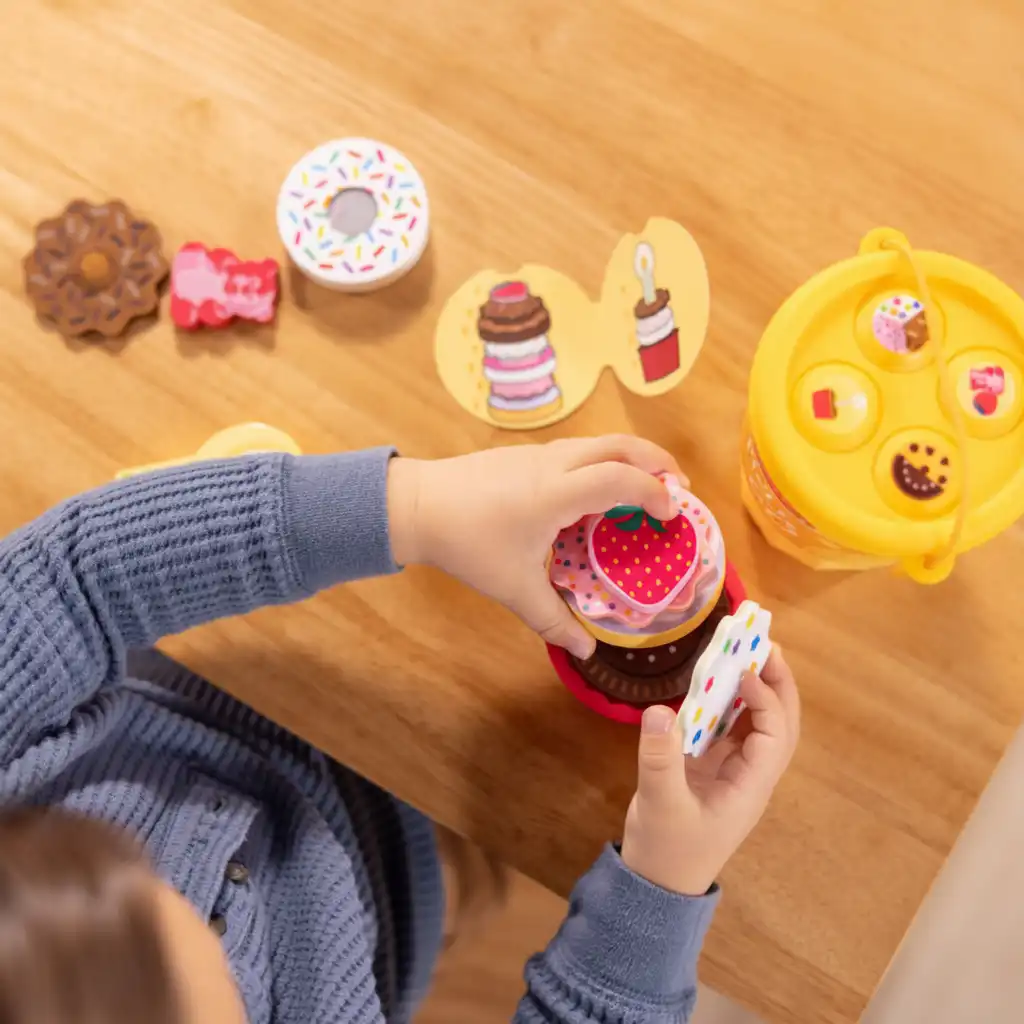 Develop motor skills and logical thinking through play.