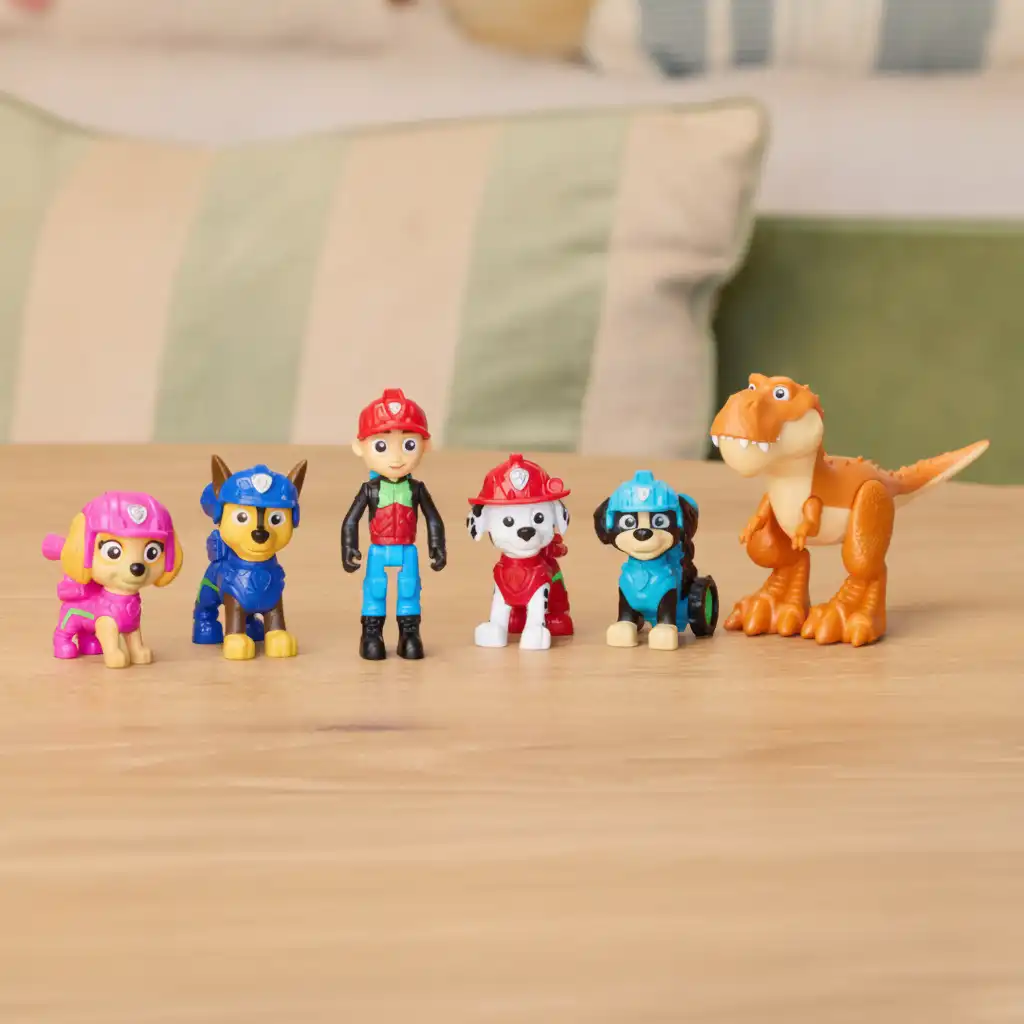 Create your own exciting stories with the movable T-Rex.
