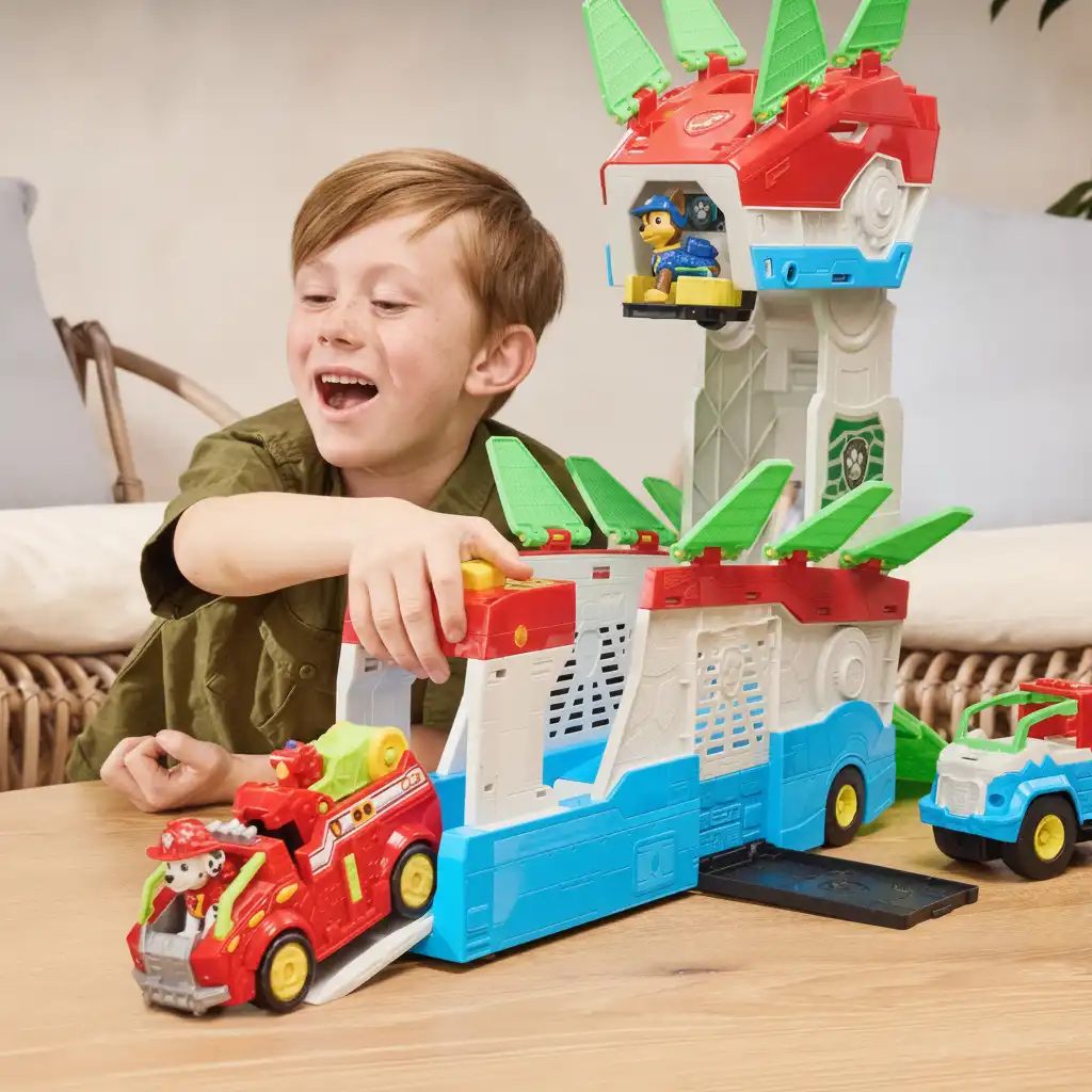 Interactive features including authentic sounds and light effects.