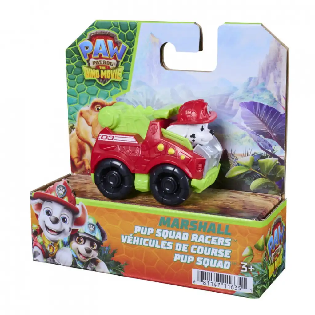 Experience thrilling dinosaur adventures with Marshall.