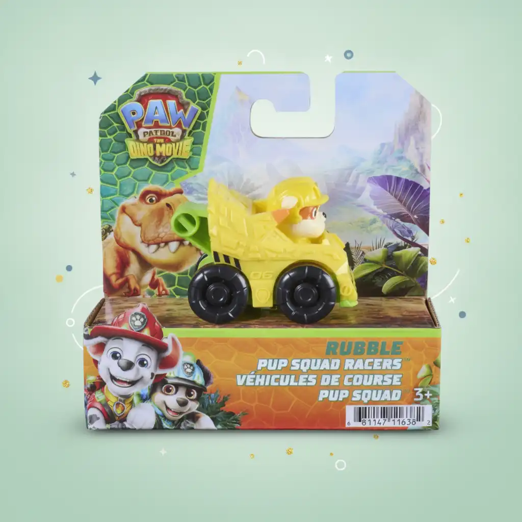 Detailed movie vehicle for little rescuers.