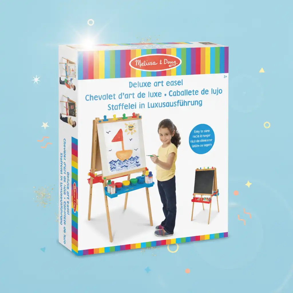 Enjoy endless hours of painting and creating on the board.