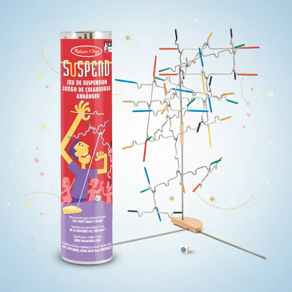 Experience endless fun building a hanging sculpture.