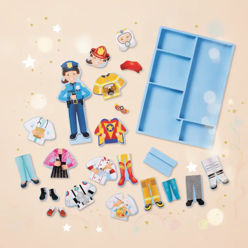 Develop Children's creativity through role-playing professions