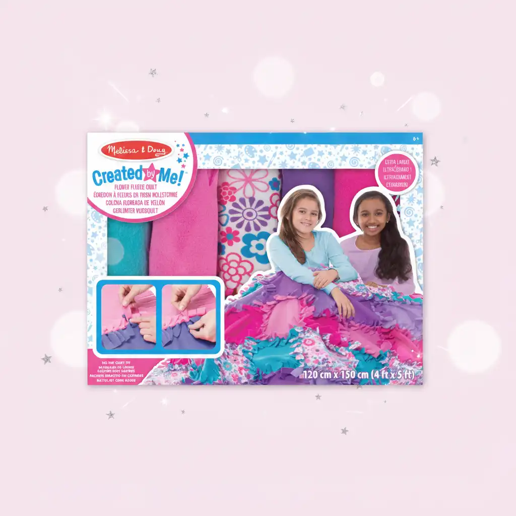 Experience the joy of creating your own fluffy cover.