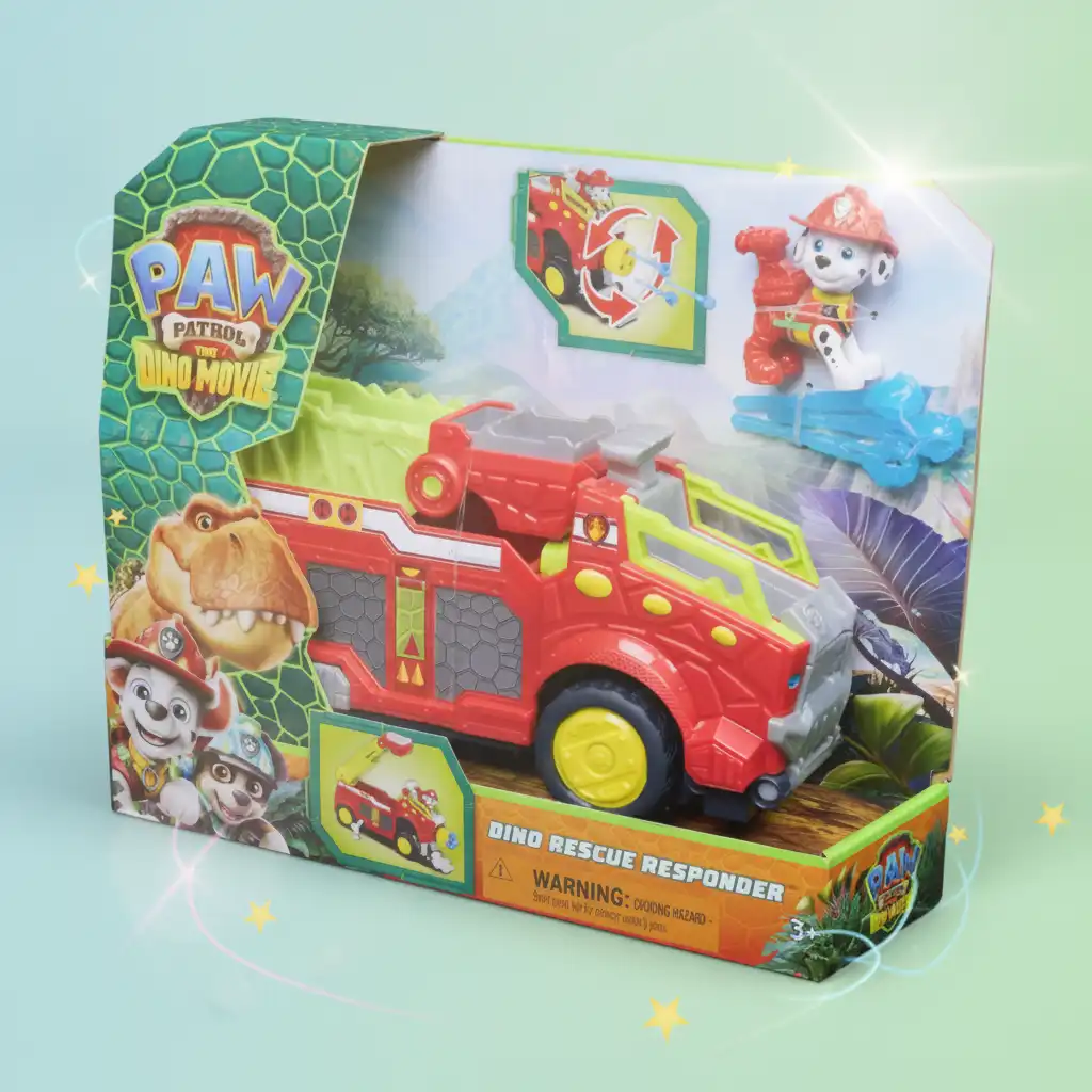 Experience a cinematic adventure with Marshall in the dinosaur world.