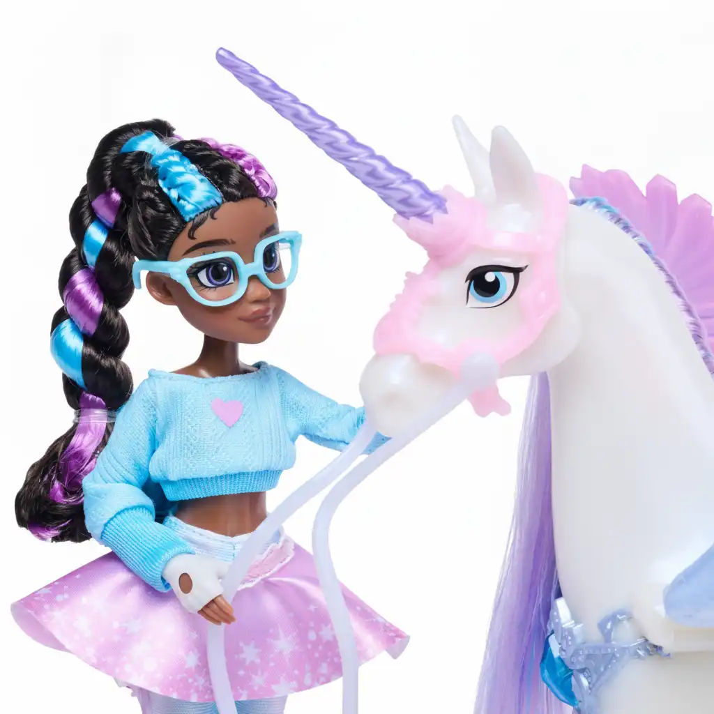Discover new ways of creative play with a posable doll.