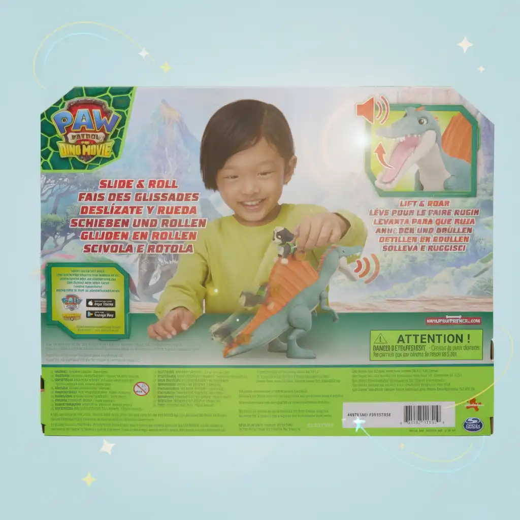Play immediately thanks to batteries included in the package.