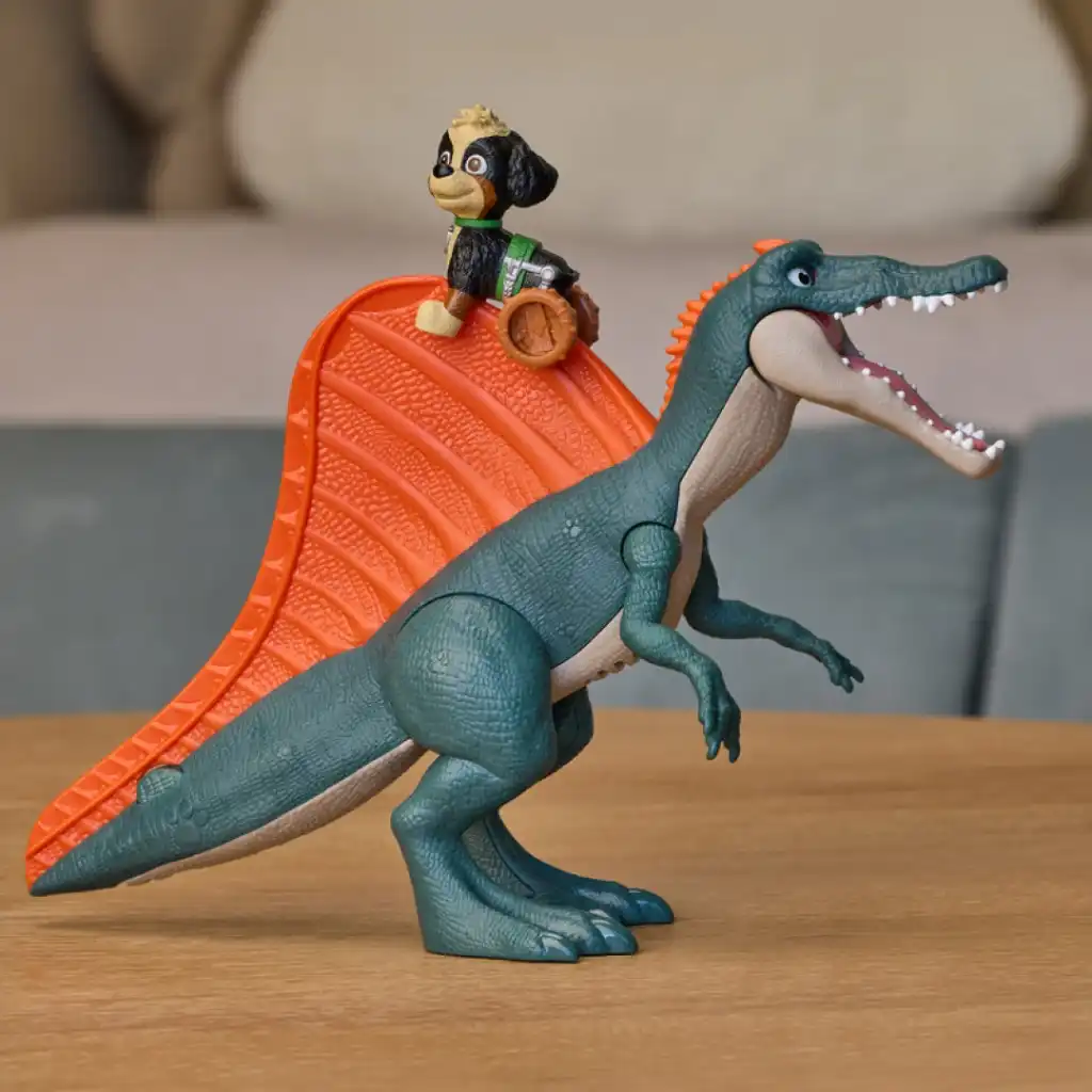 Discover creative ways to play with Rex and his dinosaur friend.