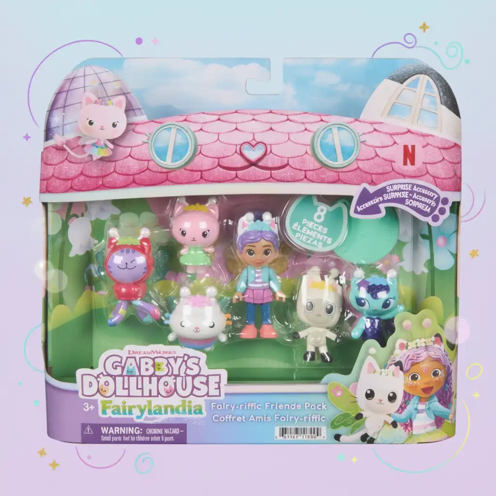 Precisely crafted figurines of beloved cat heroes in one package.