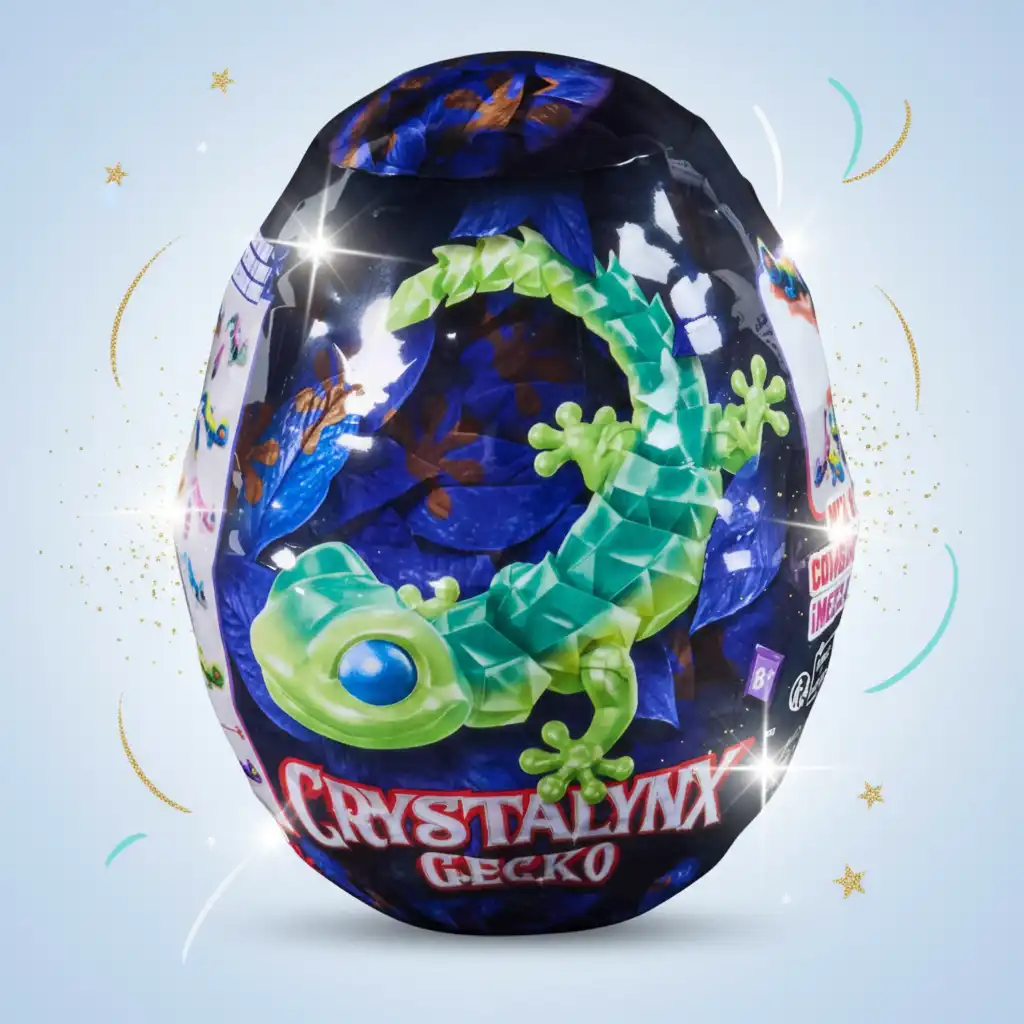 Discover the secret hidden inside the radiant crystal egg.