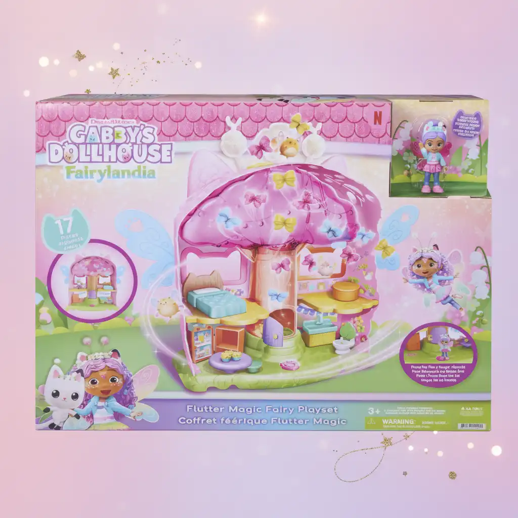 Spin the Fairies and discover the magic of Fairyland with Gabby.
