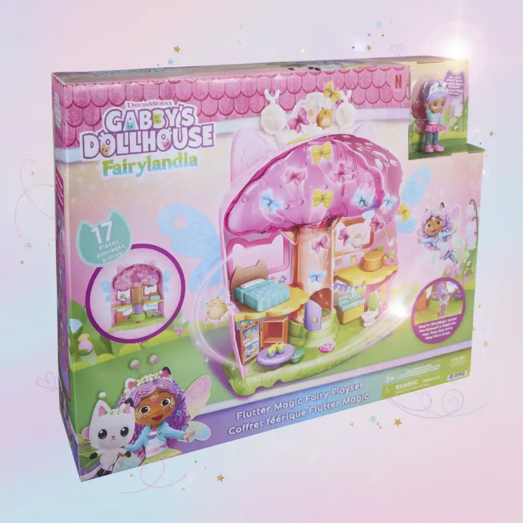 Develop Children's imagination with the Interactive fairy house.