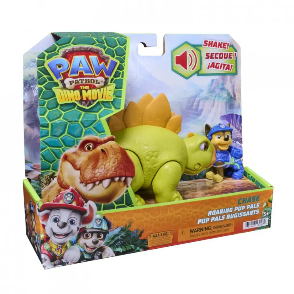 Save the dinosaurs with the heroic Chase on a prehistoric mission