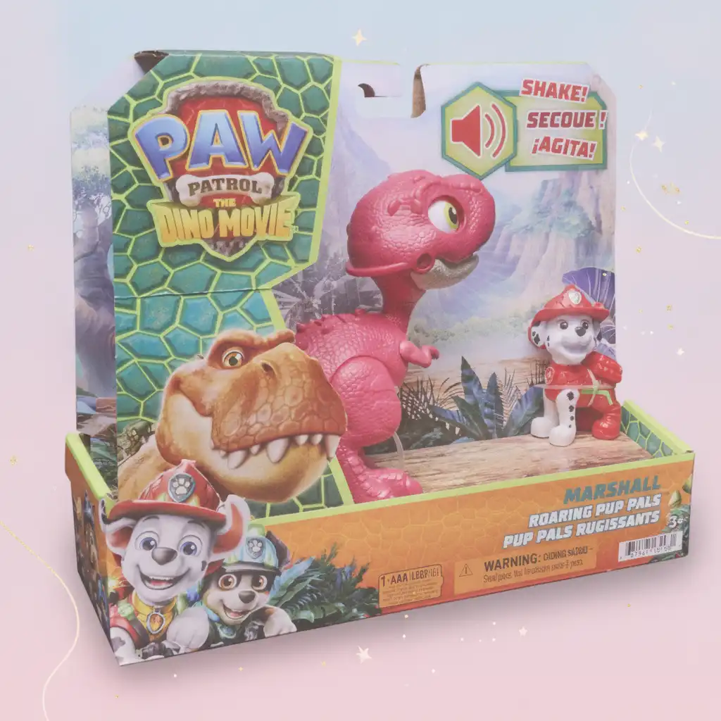 Save the dinosaurs with heroes from Paw Patrol!