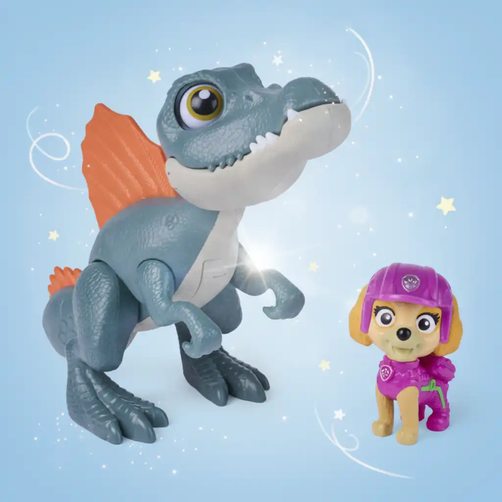 Discover endless play possibilities in a prehistoric world.