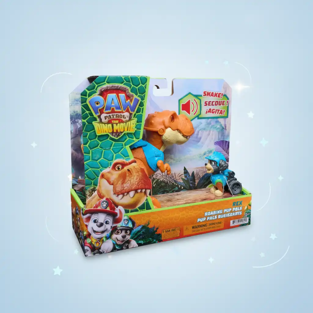 Embark on an exciting mission to the prehistoric era with Paw Patrol!