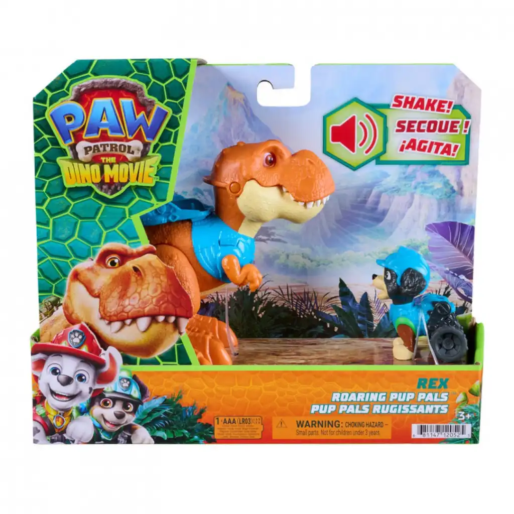 Detailed processing of Interactive dinosaur with authentic sounds.