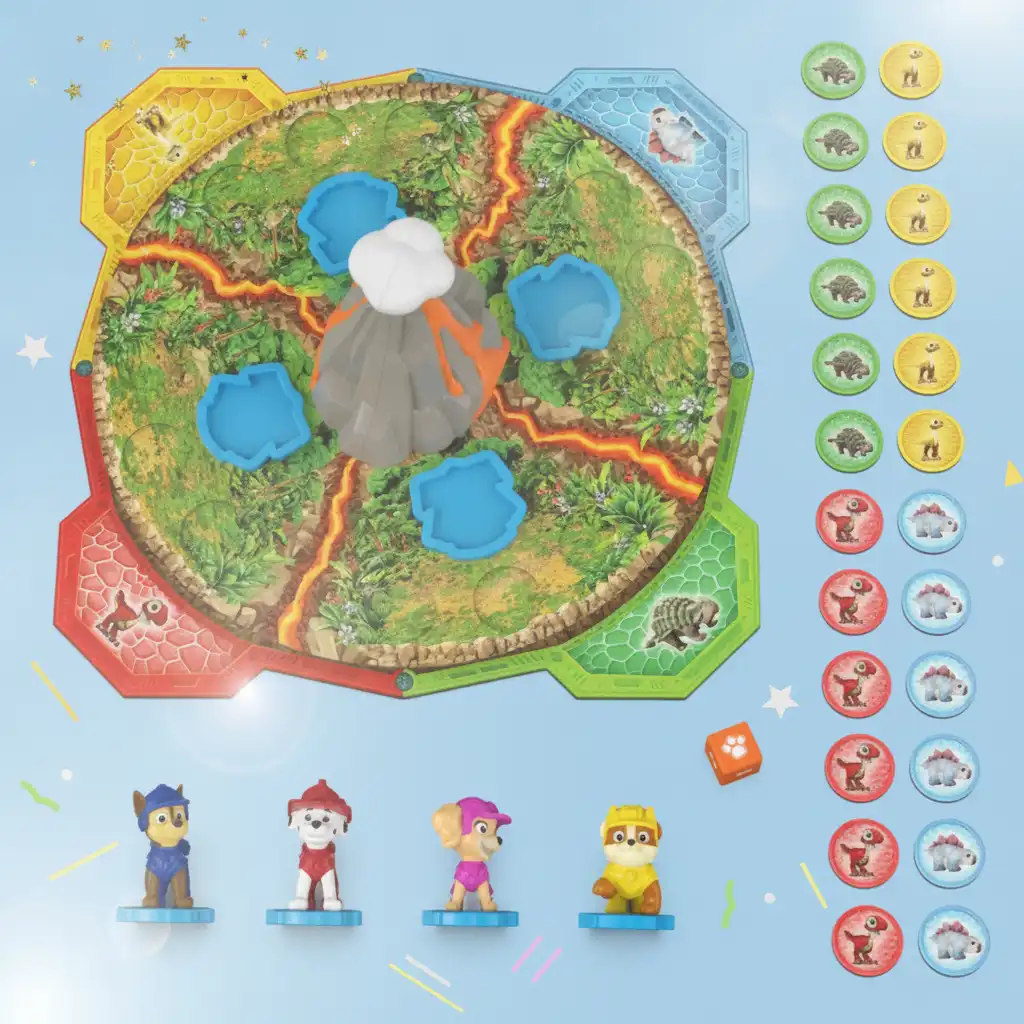 Quality and durable materials ensure long-lasting game components.